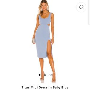 Reformation Lovers and Friends Titus Midi Dress